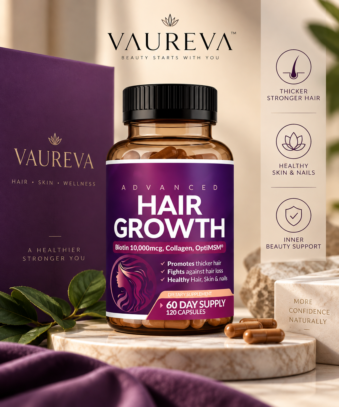 VAUREVA™ Advanced Hair Growth Complex